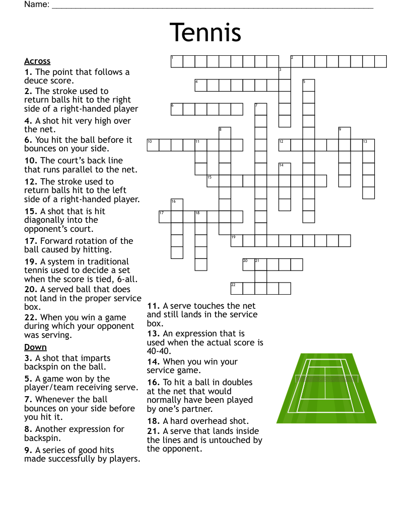 [Tennis Lendl Crossword Clue Guide – Solve with Ease!]