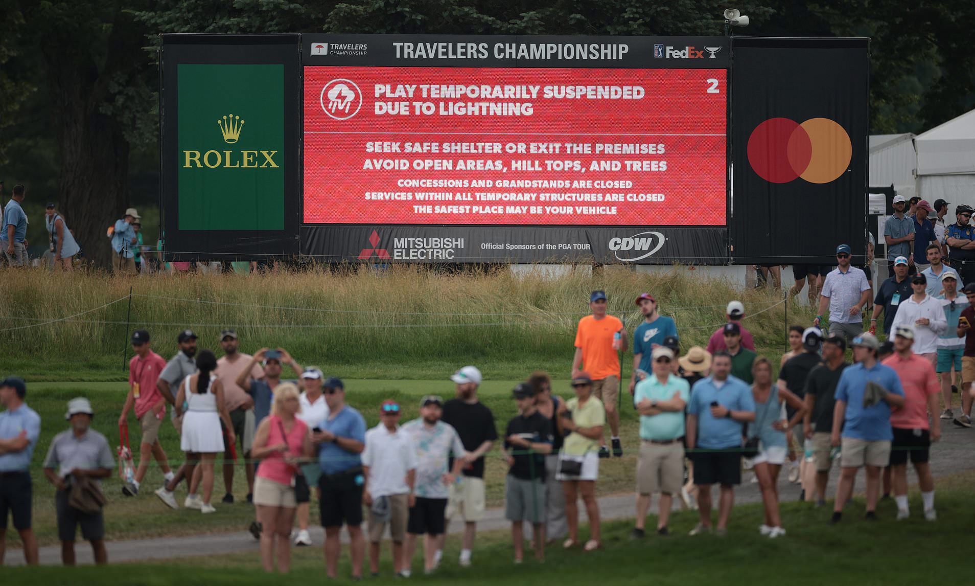 PGA Championship Suspended: High Winds Cause Chaos on Course